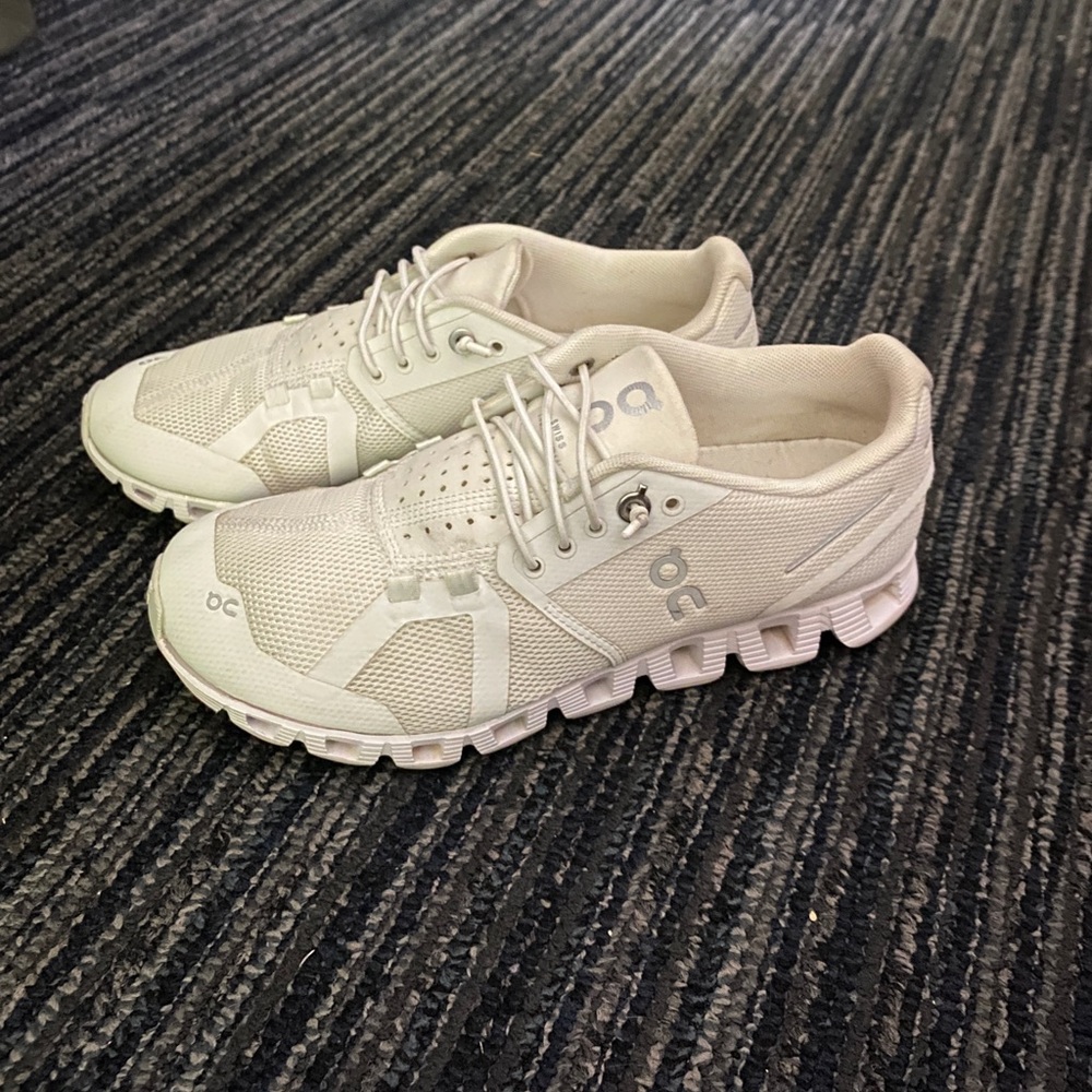 White On Cloud Sneakers